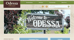 Desktop Screenshot of cityofodessamo.com
